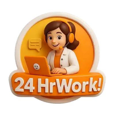 24HrWork Logo